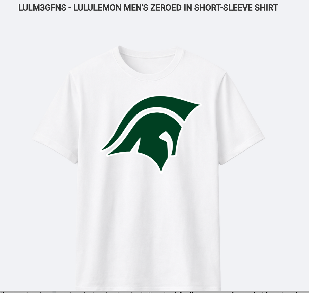 Lululemon Men's Zeroed In Short-Sleeve Shirt