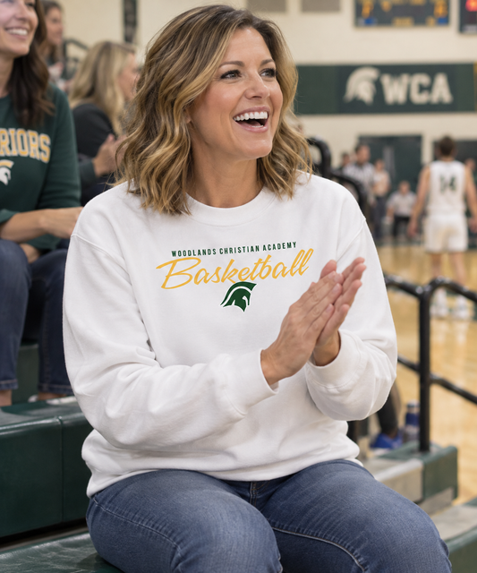 Crew Neck Sweatshirt-Basketball
