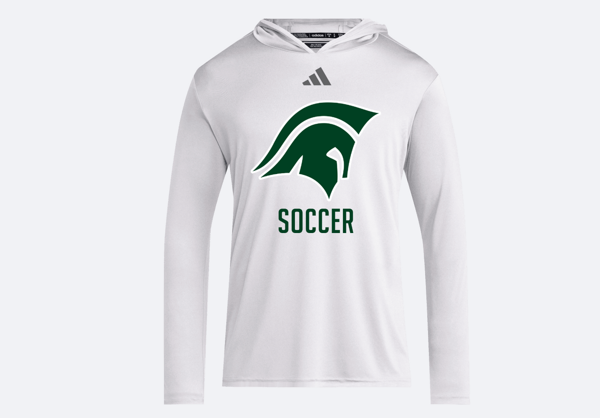 Adidas Men's Long Sleeve Lightweight Hoody-Soccer